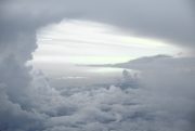 Clouds over Caribbean Islands